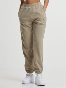 Pantalon confortable URBAN CLASSICS pour femme, en coton beige