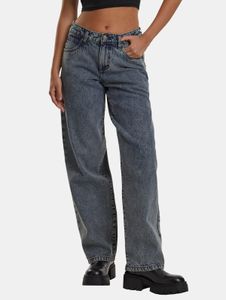 Casual Urban Classics women's jeans with zip pockets, cotton, blue