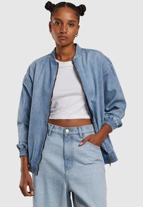Modern Urban Classics women's oversized jacket with cotton, blue