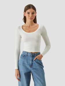 Soft Urban Classics women's stretch sweatshirt with cotton, ecru-white