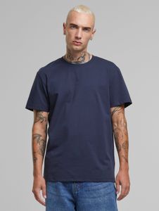 T-shirt casual da uomo Urban Classics, 210 g/m², cotone, blu navy