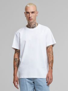Comoda t-shirt da uomo URBAN CLASSICS, 210 g/m², cotone, bianca