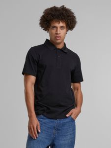 bequemes Urban Classics Herren Polo-Shirt 210 g/m² mit Baumwolle Schwarz
