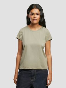sporty Urban Classics women's T-shirt 210 g/m² with cotton green