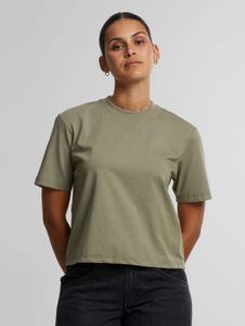 sporty Urban Classics women's oversized T-shirt, 210 g/m², cotton, green