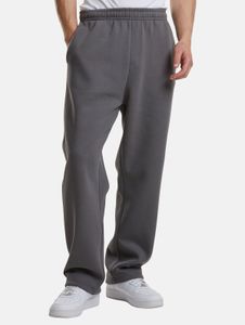 Pantalones de hombre URBAN CLASSICS modernos de 330 g/m² con algodón gris