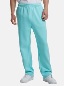 moderne Urban Classics Herren Jeans Rippbündchen 330 g/m² mit Baumwolle Hell-Blau