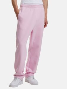 Pantalones cómodos para hombre URBAN CLASSICS, 330 g/m², algodón, rosa.