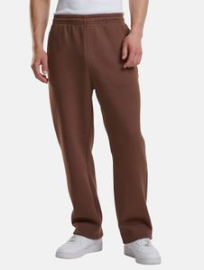 Pantalones vaqueros cómodos para hombre de Urban Classics con puños acanalados, 330 g/m², algodón, color marrón.