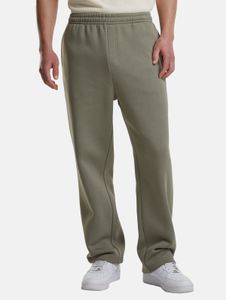 Pantalones vaqueros de hombre Modern Urban Classics con puños acanalados, 330 g/m², color verde algodón.