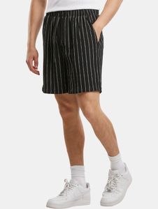 Pantaloncini da uomo Summer Urban Classics con tasche elasticizzate, 170 g/m², neri.