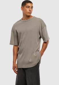 sporty Urban Classics men's stretch oversize T-shirt, 220 g/m², cotton, beige