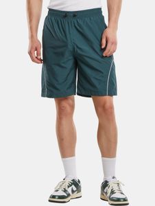 Comfortable Urban Classics men's shorts with drawstring, 68 g/m², green