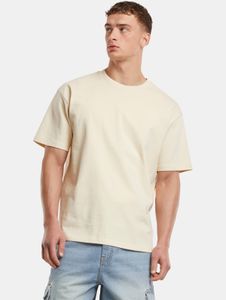 T-shirt homme Urban Classics, style sportif, 310 g/m², en coton écru et blanc