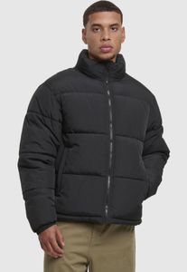 Veste homme URBAN CLASSICS décontractée, fermeture éclair, poches, 90 g/m², noire