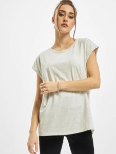 sportliches Urban Classics Damen T-Shirt 140 g/m² mit Baumwolle Grau