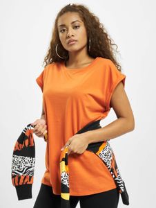 T-shirt casual da donna Urban Classics, 140 g/m², cotone, arancione