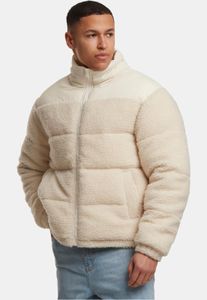 Casual Urban Classics men's jacket with zip pockets, ecru-white