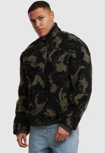 schlichte Urban Classics Herren Jacke Rippbündchen Oversize Camouflage