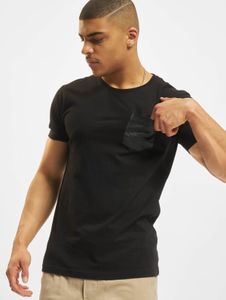 sporty Urban Classics men's T-shirt 190 g/m² with cotton black