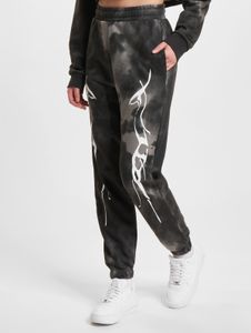 Comfortable Thug Life women's trousers with cotton, black