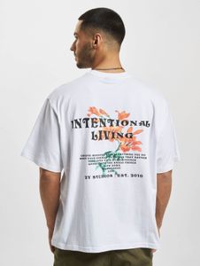 lässiges 2Y Studios Herren T-Shirt Oversize mit Baumwolle Weiß