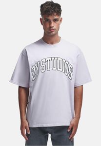 bequemes 2Y Studios Herren T-Shirt Oversize 300 g/m² mit Baumwolle Violett