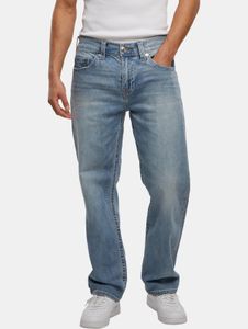 Cómodos pantalones vaqueros True Religion para hombre, de algodón, color azul.