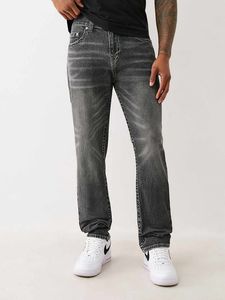 Comfortable True Religion men's jeans with cotton, black