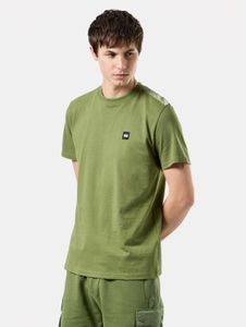 modernes Weekend Offender Herren T-Shirt mit Baumwolle Grün