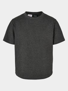 sporty URBAN CLASSICS men's T-shirt with drawstring, 180 g/m² cotton, anthracite