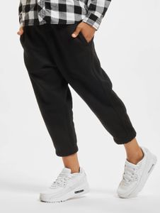 Pantalon unisexe Casual Urban Classics avec poches, coton 380 g/m², noir