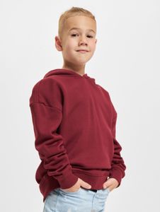 Comoda felpa con cappuccio unisex Urban Classics con polsini e cappuccio a coste, 300 g/m² di cotone, rossa