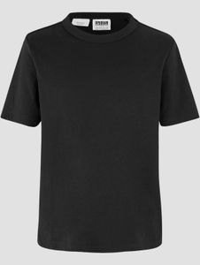 lässiges Urban Classics Unisex T-Shirt Oversize 180 g/m² mit Baumwolle Schwarz