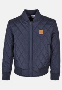 Chaqueta unisex de estilo urbano con bolsillos, 72 g/m², azul marino.
