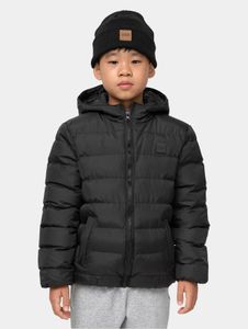 Chaqueta moderna para hombre URBAN CLASSICS con bolsillos y capucha, 68 g/m², negra.