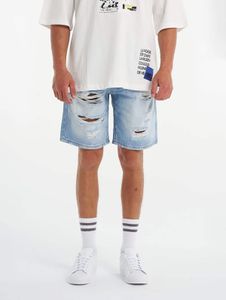 Summery 2Y Premium Men's Shorts with Cotton, Light Blue