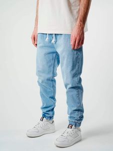 Casual 2Y Premium Men's Jeans Straight Fit with Cotton Blue