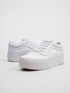 sporty Vans women's sneakers white