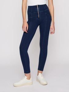 Stylish Freddy women's skinny fit stretch jeans with cotton, blue