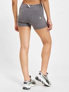 lightweight Freddy women's stretch shorts with cotton, grey