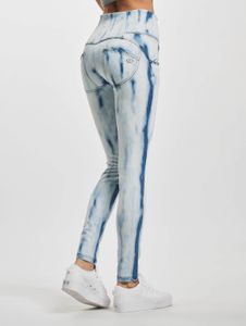 Jeans da donna Casual Freddy, vestibilità skinny, tasche con zip, blu