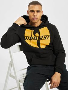 Modern Wu-Wear men's hoodie with hood, 300 g/m² cotton, black