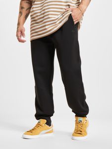 Elegantes pantalones vaqueros elásticos de algodón para hombre de Lacoste, color negro.