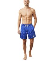 Soft SCOTCH & SODA Men's Sports Shorts, Fitness Shorts, Casual Shorts, Beach Shorts, Cotton Shorts in Petrol Blue, Light Gray, or Mesh Bermuda Shorts in Royal Blue, Black/Blue/Petrol