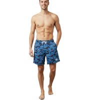 Soft SCOTCH & SODA Men's Sports Shorts, Fitness Shorts, Casual Shorts, Beach Shorts, Cotton Shorts in Petrol Blue, Light Gray, or Mesh Bermuda Shorts in Royal Blue, Black/Blue/Petrol
