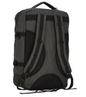 Worldpack Bestway Cabin Pro Daypack 54 cm Handgepäck-Rucksack mit 15" Laptopfach 50L 8837833 Dunkelgrau/Schwarz