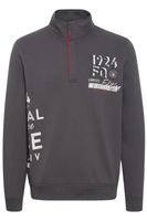 klassischer FQ1924 FQWilliam Herren Troyer mit Stehkragen Pullover 21900589 in Grau oder Blau