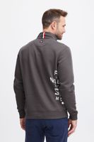 klassischer FQ1924 FQWilliam Herren Troyer mit Stehkragen Pullover 21900589 in Grau oder Blau