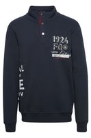 klassischer FQ1924 FQWilliam Herren Troyer mit Stehkragen Pullover 21900589 in Grau oder Blau
